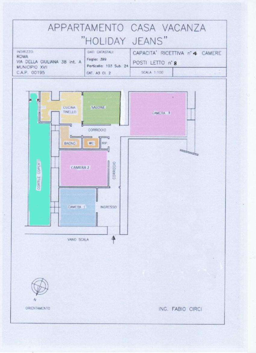 Holiday Jeans Apartment Рим Екстериор снимка